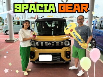 ☆スペーシアギアご納車です☆
